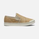 Beige-silberne Birke Keen Damen-elsa-ernte-lederslipper