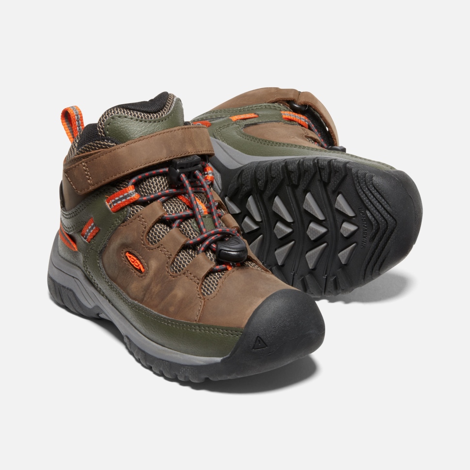 Dark Earth-forest Night Keen Wasserdichter Targhee-Stiefel Für Kleine Kinder – Bild 5