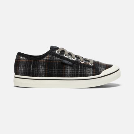 Elsa V Damensneaker Schwarz Kariert-stahlgrau Keen