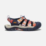 Groovy Orange-navy Keen Newport X Outdoor Afro Für Herren