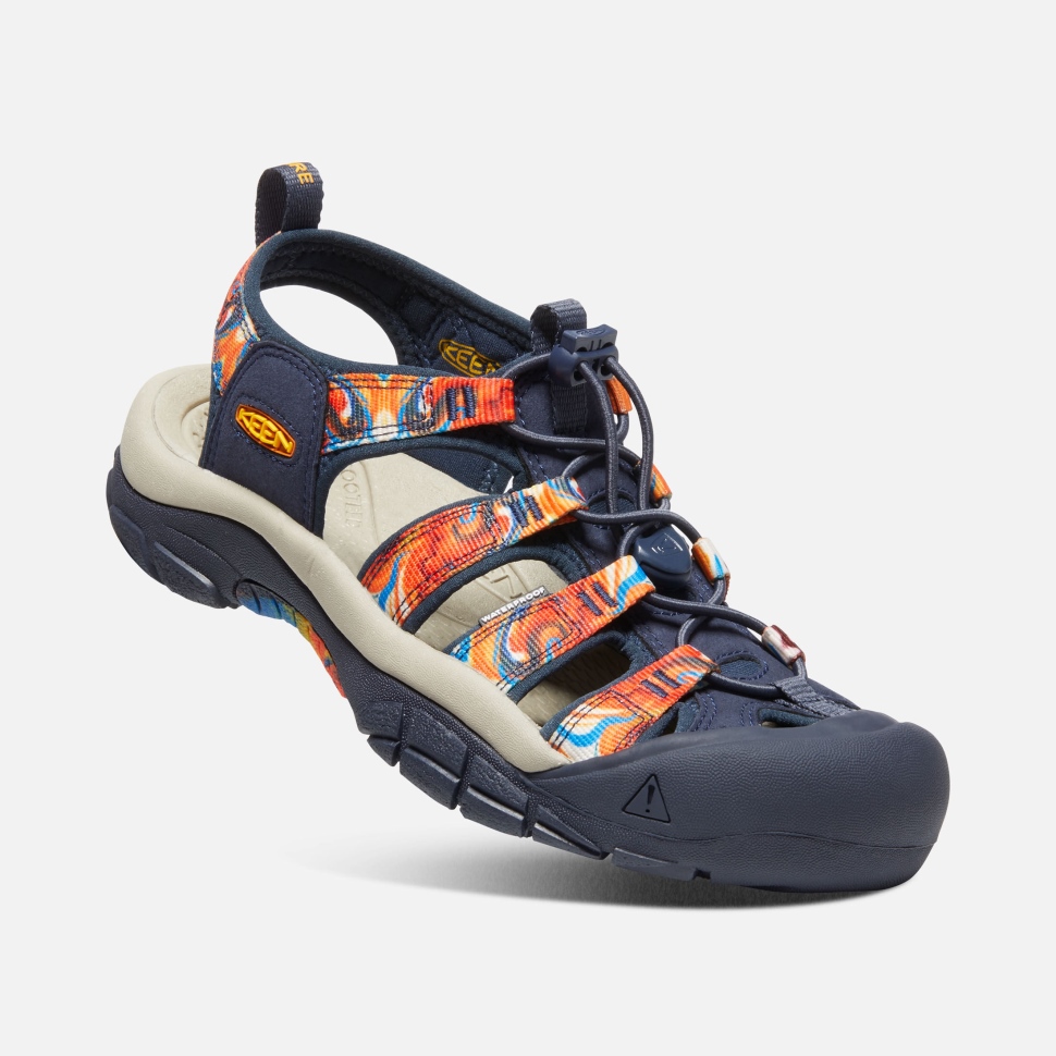 Groovy Orange-navy Newport X Outdoor Afro Scharf – Bild 4