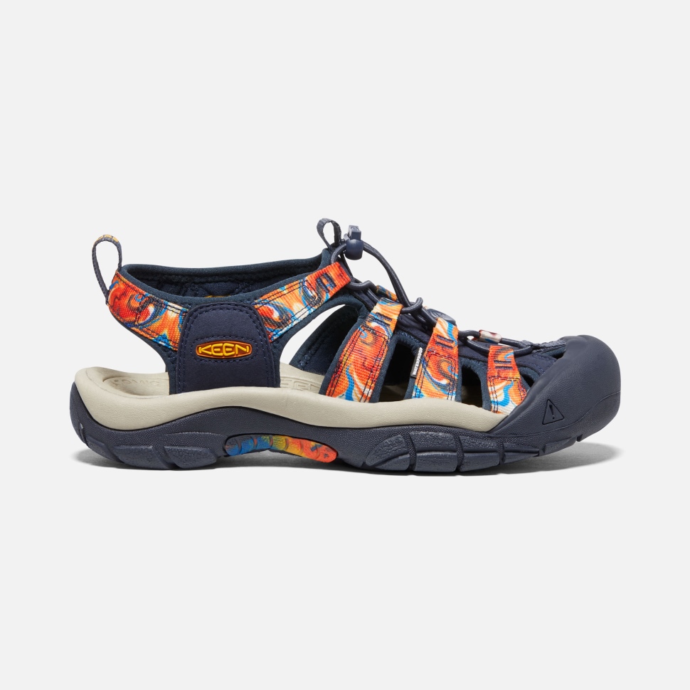 Groovy Orange-navy Newport X Outdoor Afro Scharf – Bild 1