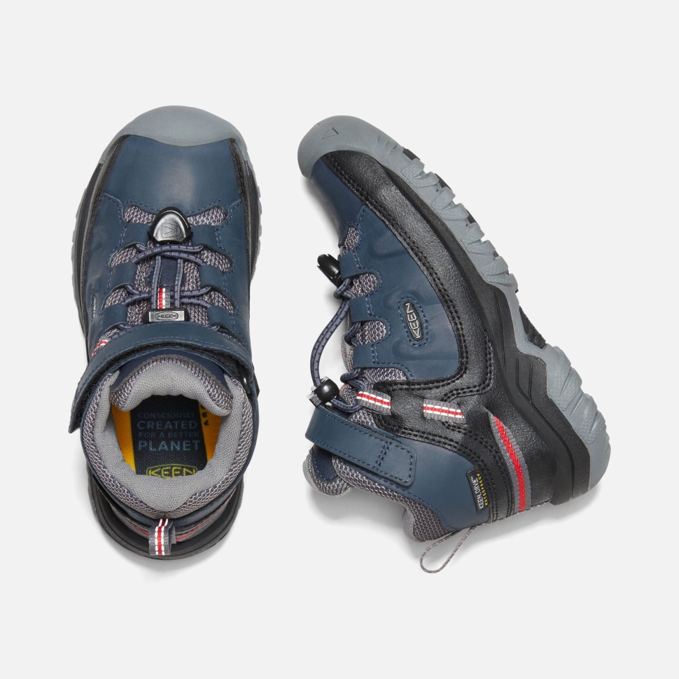 Keen Blue Nights-Red Carpet Wasserdichter Targhee-Stiefel Für Kleine Kinder – Bild 2