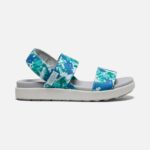 Keen Elle Backstrap-Sandale Für Damen In Porzellan-Batikfarbe
