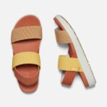 Keen Fossil Orange-silberne Birch Damen-elle-sandale Mit Riemchenriemen – Bild 2