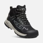 Schwarz-blauer Nxis Evo Wasserdichter Damenstiefel Aus Glas Keen – Bild 4