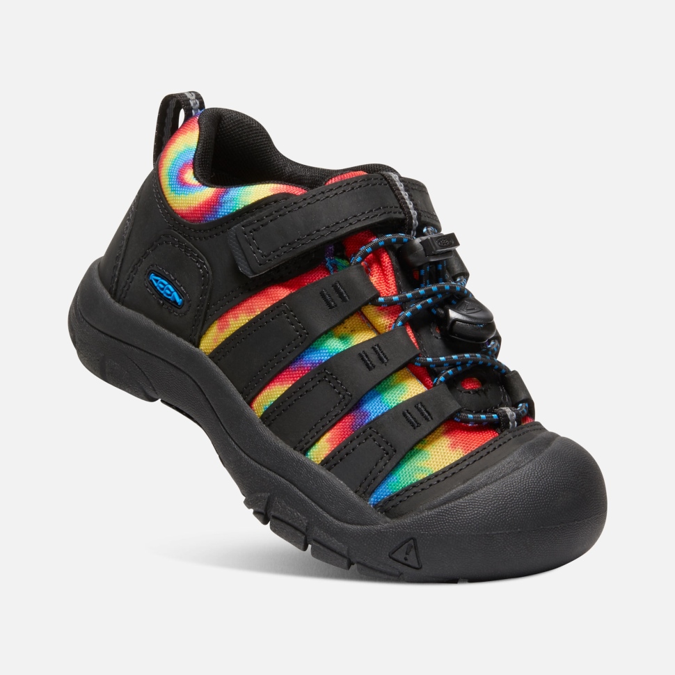 Schwarz-original Tie Dye Newport Schuh Für Kleine Kinder Keen – Bild 4
