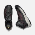 Schwarz-roter Teppich Keen Nxis Evo Wasserdichter Herrenstiefel – Bild 2