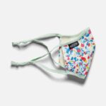 Weißer Floraler Keen Keen Mask Kleiner Aufdruck – Bild 2